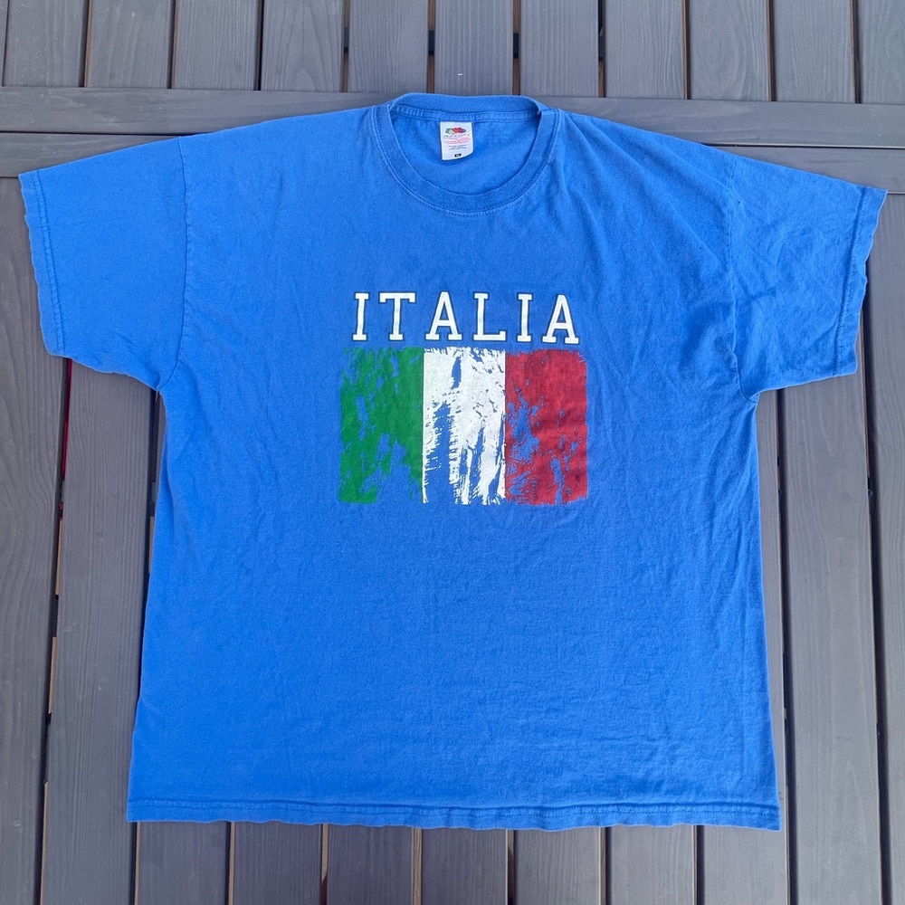 Fruit of Loom Boxy fit Italy T-Shirt